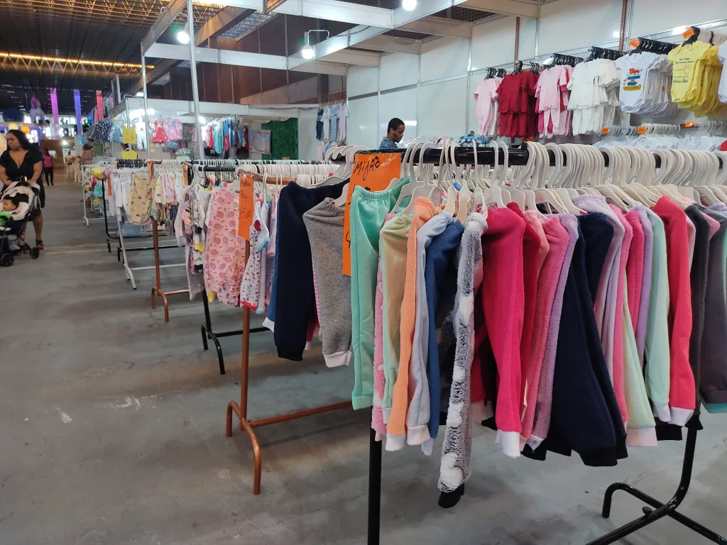 Roupas para bebês.