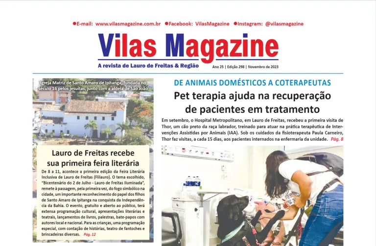 Revista Vilas Magazine - Novembro 2023 - Versão Digital