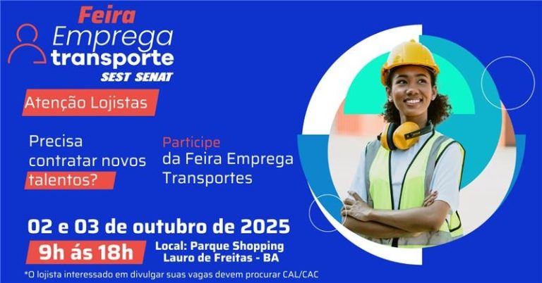 Feira Emprega Transporte Lauro de Freitas