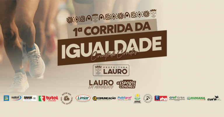 Corrida da Igualdade em Lauro de Freitas