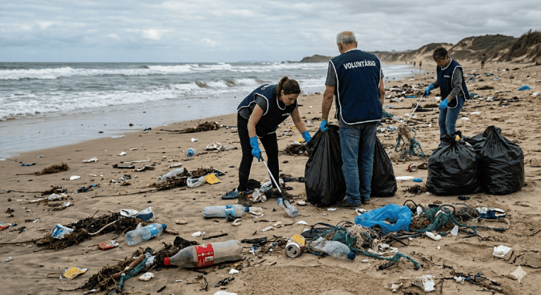Limpeza de Praia em Buraquinho 2026